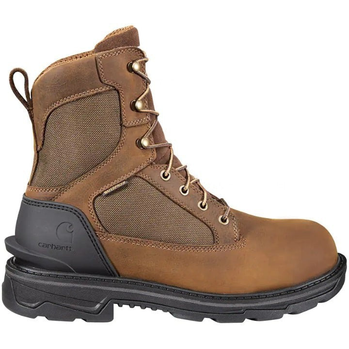 Carhartt Men's Ironwood 8" Soft Toe Waterproof Work Boot - Brown - FT8000-M - Overlook Boots