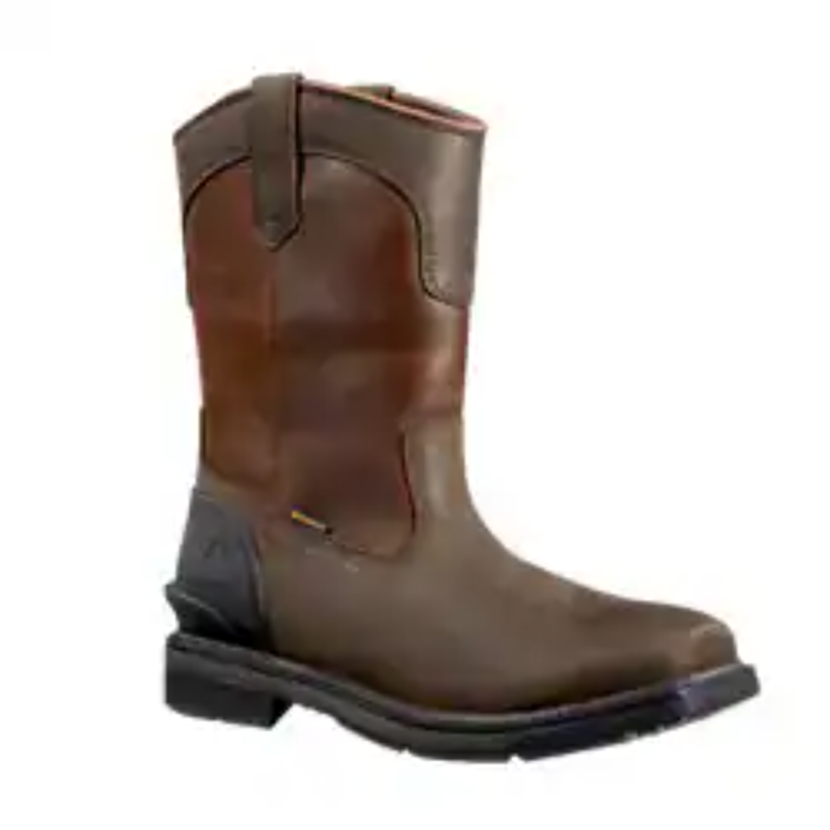 Carhartt Men's Montana 11" Steel Toe Waterproof Work Boot - Brown - FQ1265-M - Overlook Boots
