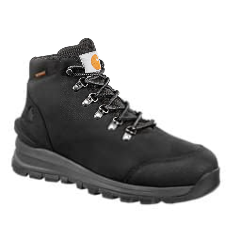 Carhartt Men's Gilmore 5" Waterproof Soft Toe Work Hiker Boot -Black- FH5051-M - Overlook Boots