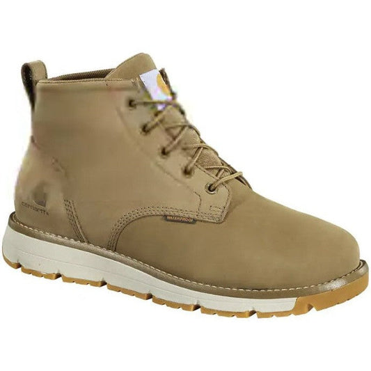 Carhartt Men's Millbrook Soft Toe Waterproof Wedge Work Boot -Khaki- FM5000-M 7 / Medium / Light Brown - Overlook Boots