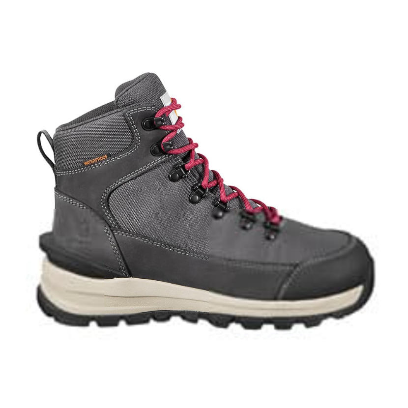 Carhartt Women's Storm 6" Waterproof Alloy Toe Hiker Work Boot -Charcoal- FH6587-W 6 / Medium / Charcoal - Overlook Boots