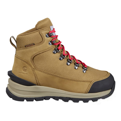 Carhartt Women's Gilmore 6" Waterproof Safety Toe Work Hiker Boot -Yukon- FH6085-W 6 / Medium / Brown - Overlook Boots