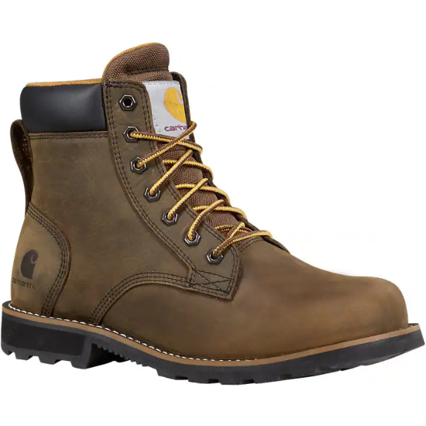 Carhartt Men's Frontier Soft Toe Water Resist Boot -Brown- FN6165-M 7 / Medium / Dark Brown - Overlook Boots