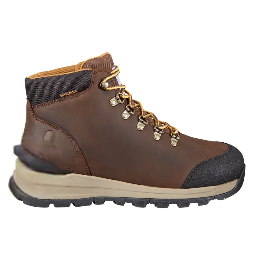 Carhartt Men's Gilmore 5" Waterproof Soft Toe Work Hiker Boot -Brown- FH5050-M 8 / Medium / Brown - Overlook Boots