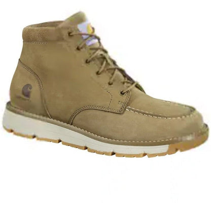 Carhartt Men's Millbrook Soft Toe Wedge Work Boot - Khaki - FM5012-M 7 / Medium / Light Brown - Overlook Boots