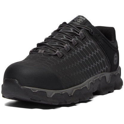 Timberland Pro Men's Powertrain Sport Alloy Toe Sneaker Work Shoe -Black- TB1A1I4S001 - Overlook Boots