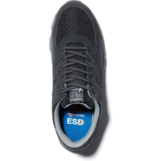 Timberland Pro Men's Powertrain Alloy Toe Sneaker Work Shoe -Black- TB092649001 - Overlook Boots