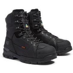 Timberland Pro Men's Endurance EV CSA 8" Comp Toe Metguard Work Boot - Black - TB0A63V6W02 - Overlook Boots