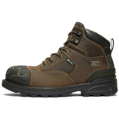 Timberland Pro Men's Magnitude 6" Composite Toe Waterproof Work Boot- Coffee- TB1A5QFJ214 - Overlook Boots