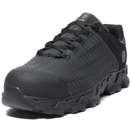 Timberland Pro Men's Powertrain Sport Alloy Toe Sneaker Work Shoe -Black- TB0A1Q3F001 - Overlook Boots