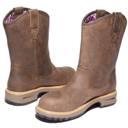 Timberland Pro Women's Ashlar PullOn Alloy Toe Waterproof Work Boot- TB0A2959214 - Overlook Boots