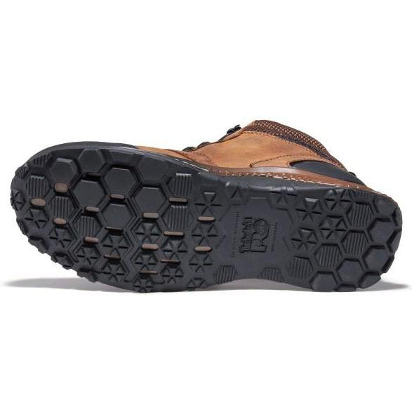 Timberland Pro Men's Reaxion Soft Toe Waterproof Work Boot- Brown- TB1A27BG214 - Overlook Boots