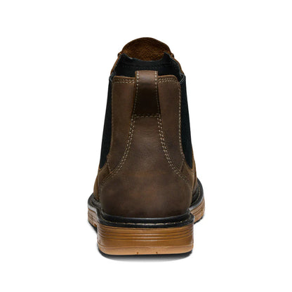 Keen Men's San Jose Aluminum Toe Pull On 90° Heel Boot- Brown- 1030647 - Overlook Boots