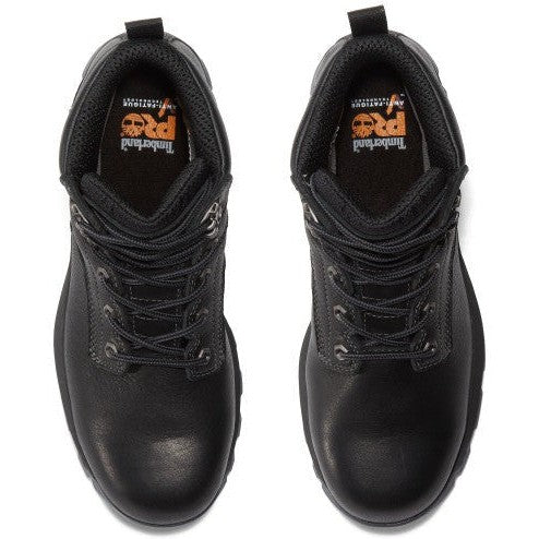 Timberland Pro Men's Titan Evolution 6" Composite Toe Waterproof Work Boot- Black- TB1A42GN001 - Overlook Boots