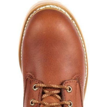 Georgia Men's 8" Wedge Steel Toe Work Boot - Brown - G8342  - Overlook Boots