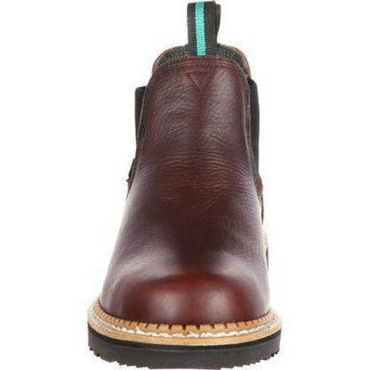 Georgia Men's Giant High Romeo Waterproof Work Boot - Brown - GR500  - Overlook Boots