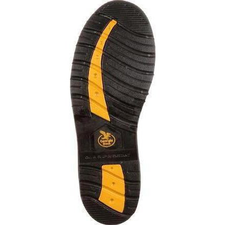 Georgia Men's Giant Steel Toe Pul-On Work Boots - Brown - G4374  - Overlook Boots