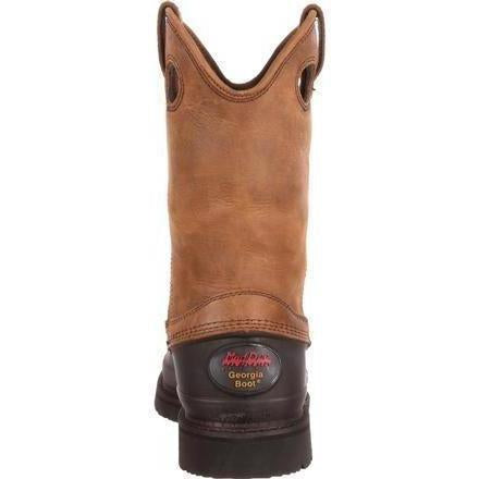 Georgia Men's Muddog Wellington Work Boot - Brown - G5514  - Overlook Boots
