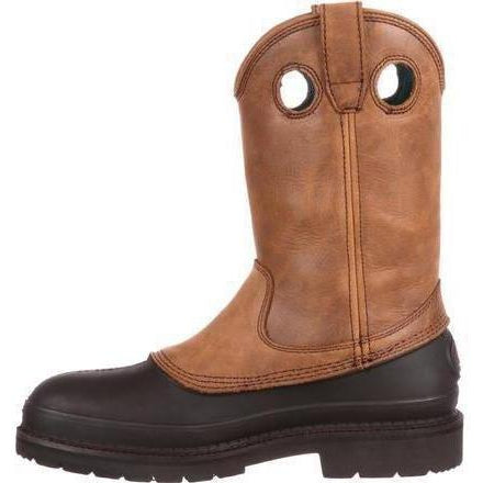 Georgia Men's Muddog Wellington Work Boot - Brown - G5514  - Overlook Boots