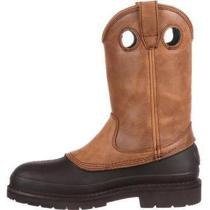 Georgia Men's Muddog Wellington Work Boot - Brown - G5514  - Overlook Boots