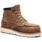 Timberland Pro Men's Gridworks 6" Soft Toe Waterproof Work Boot - TB1A2AXR214 5 / Medium / Brown - Overlook Boots