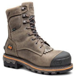 Timberland Pro Men's Boondock Logger Composite Toe Waterproof Work Boot- Brown- TB1A29G9214 7 / Medium / Brown - Overlook Boots
