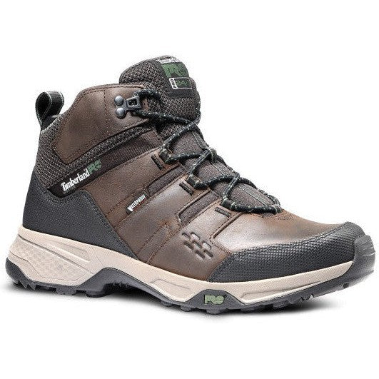 Timberland Pro Men's Switchback Lightweight Soft Toe Waterproof Work Boot- Brown- TB1A5U7K214 - Overlook Boots