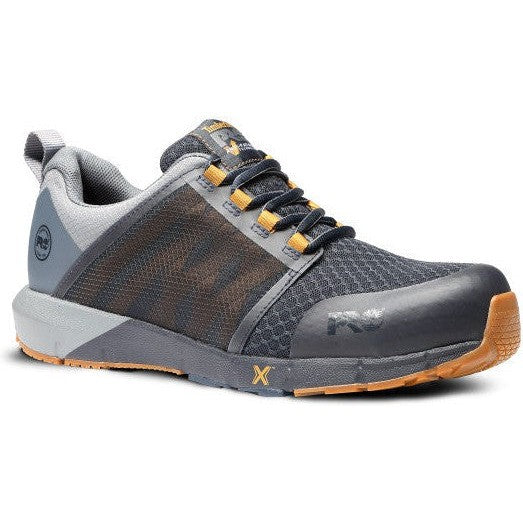 Timberland Pro Men's Radius Composite Toe Sneaker Work Shoe- Navy- TB1A5YJY484 7 / Medium / Grey/Blue - Overlook Boots