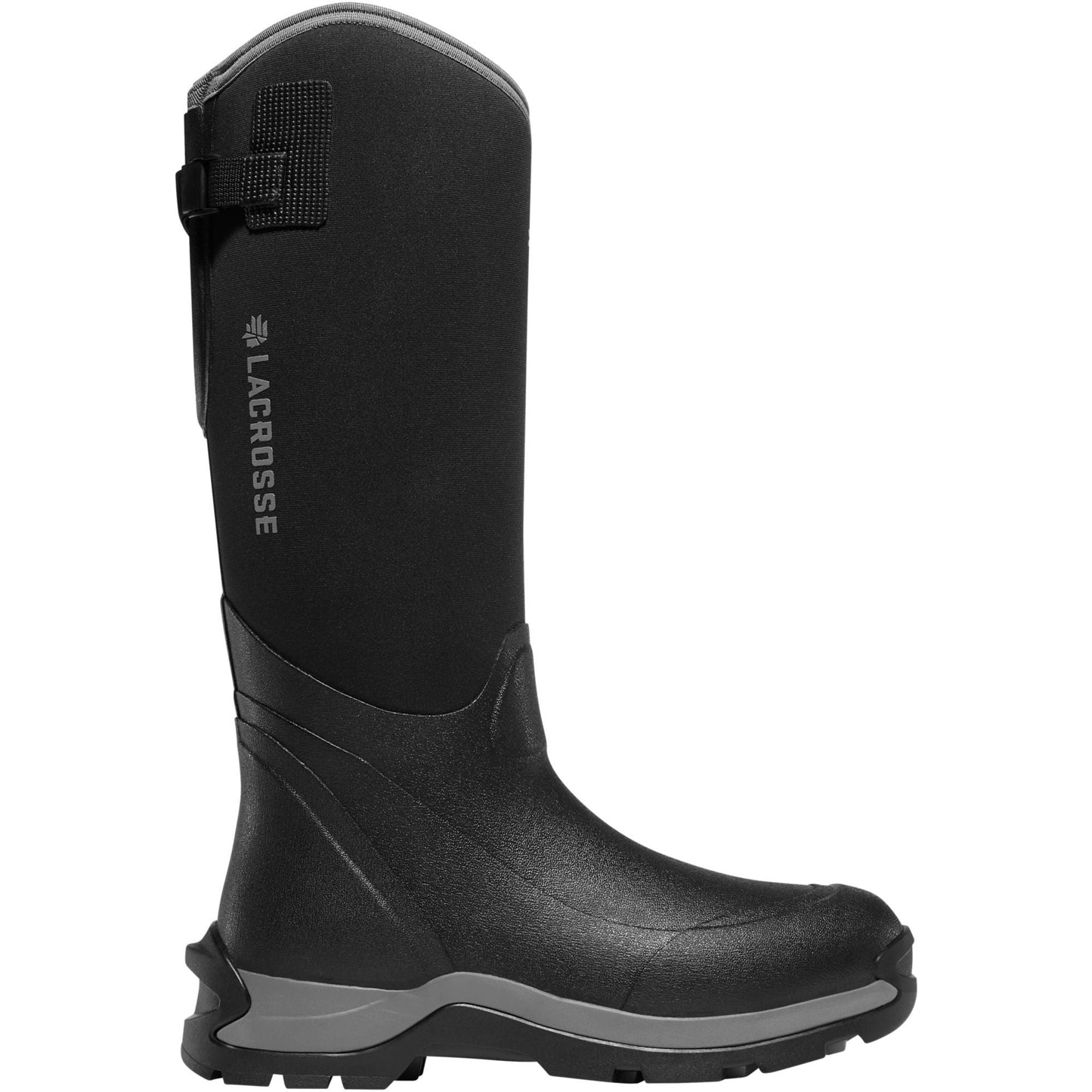 LaCrosse Men's Alpha Thermal 16" Composite Toe Ins Rubber Work Boot Black 644103 7 / Black - Overlook Boots