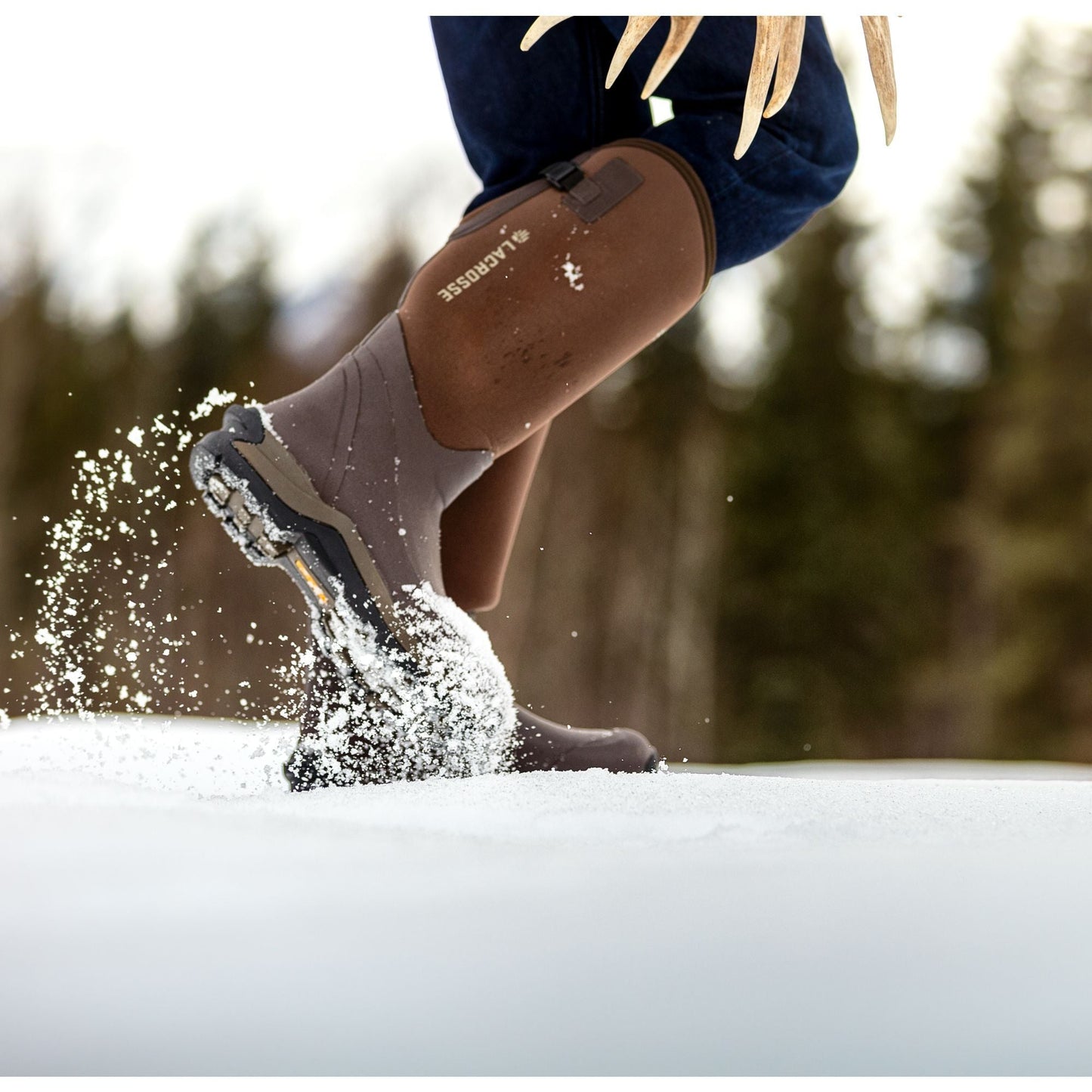 LaCrosse Men's Alpha Thermal 16" Ins Rubber Work Boot - Brown - 644109  - Overlook Boots