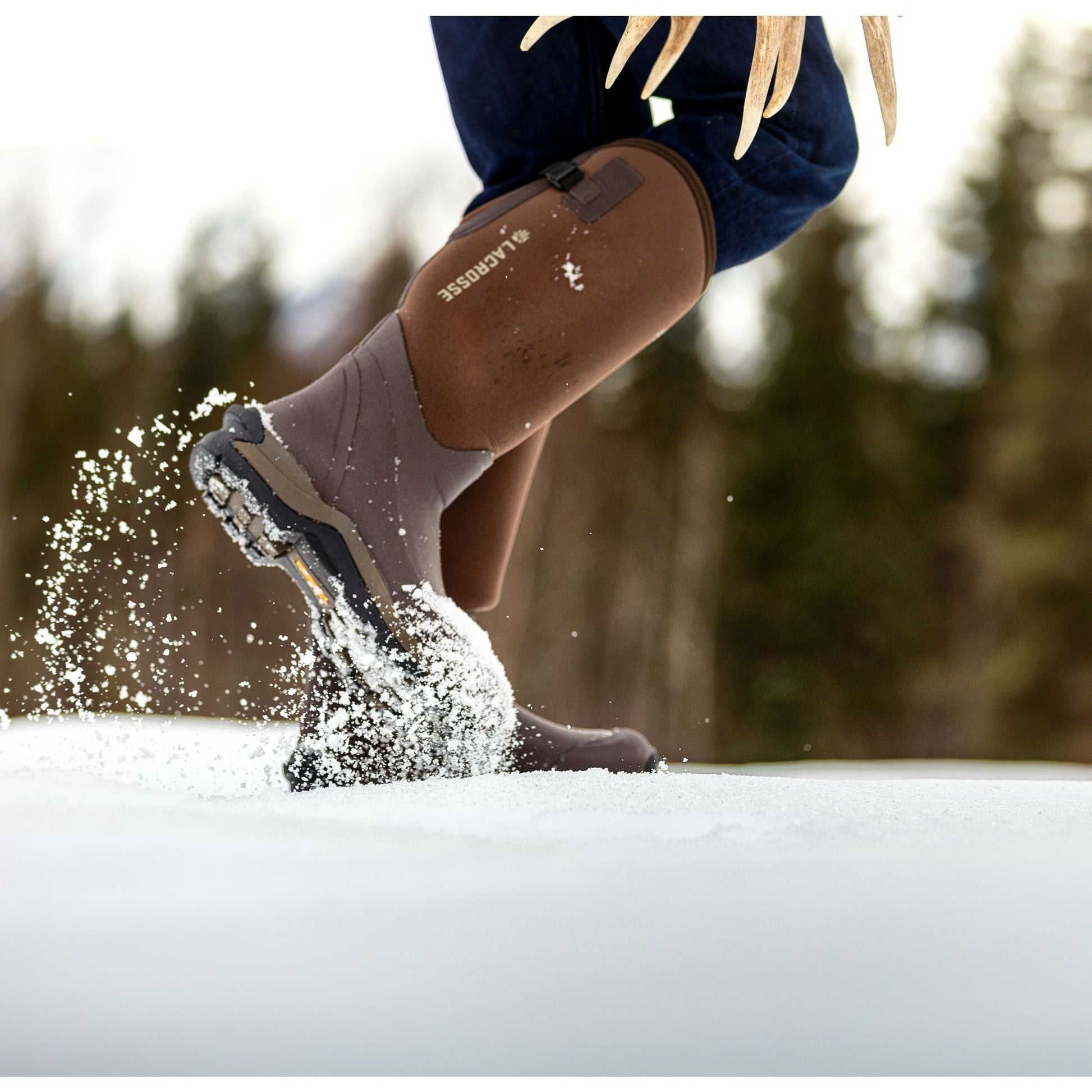 LaCrosse Men's Alpha Thermal 16" Ins Rubber Work Boot - Brown - 644109  - Overlook Boots