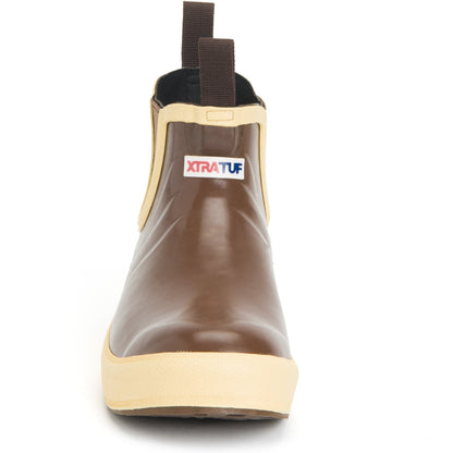 Xtratuf Men's 6" Legacy Ankle Deck Waterproof Boot - Brown - LDB-900 - Overlook Boots