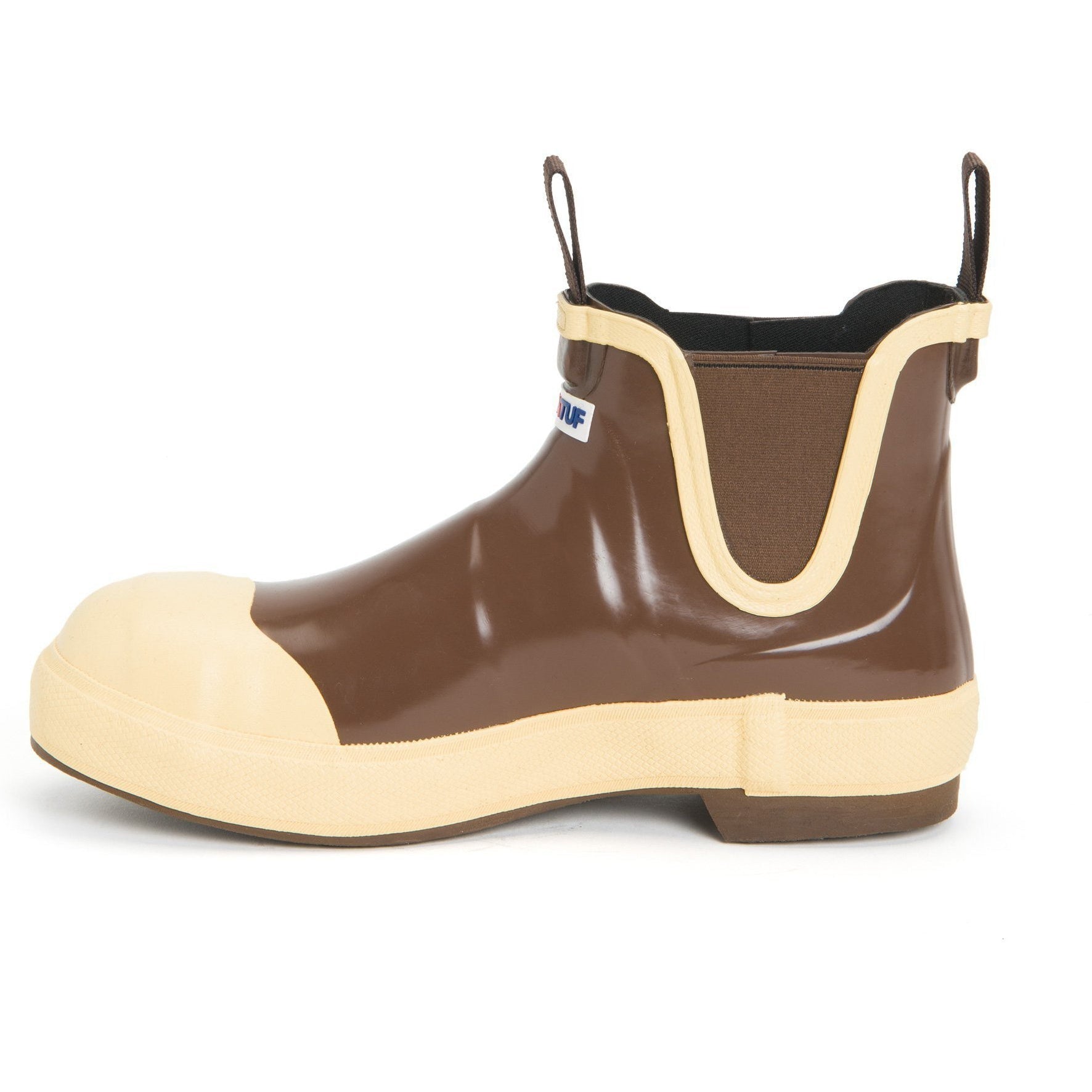 Xtratuf Men's 6" Legacy Ankle Deck Steel Toe Waterproof Boot - Brown - LDB-Steel - Overlook Boots