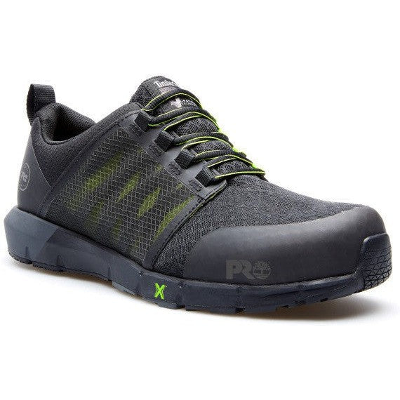Timberland Pro Men's Radius Composite Toe Work Sneaker Shoe- Black- TB1A27X5001 - Overlook Boots