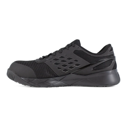 Reebok Women's Nanoflex TR Composite Toe Athletic Work Shoe - Black - RB331 - Overlook Boots