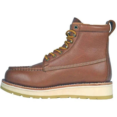 DieHard Men's Malibu 6" Composite Toe Slip Resistance Wedge Boot - Rust DH60440 - Overlook Boots