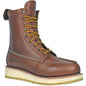 DieHard Men's Malibu 8" Soft Toe Slip Resistant Wedge Boot - Rust DH80420 7 / Medium / Rust - Overlook Boots