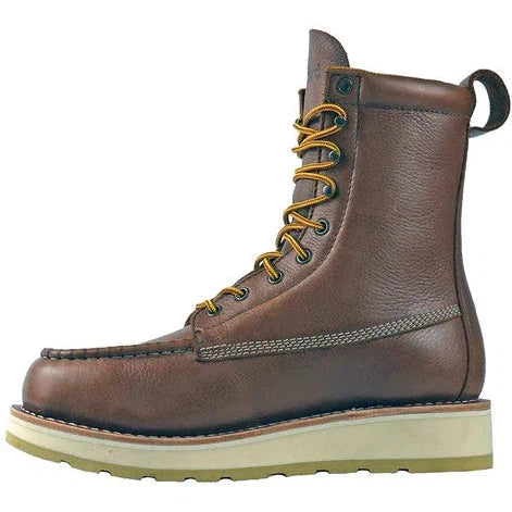 DieHard Men's Malibu 8" Soft Toe Slip Resistant Wedge Boot - Rust DH80420 - Overlook Boots
