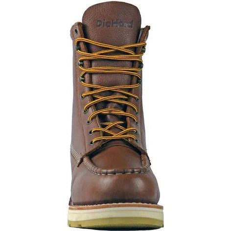 DieHard Men's Malibu 8" Soft Toe Slip Resistant Wedge Boot - Rust DH80420 - Overlook Boots