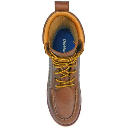 DieHard Men's Malibu 8" Soft Toe Slip Resistant Wedge Boot - Rust DH80420 - Overlook Boots