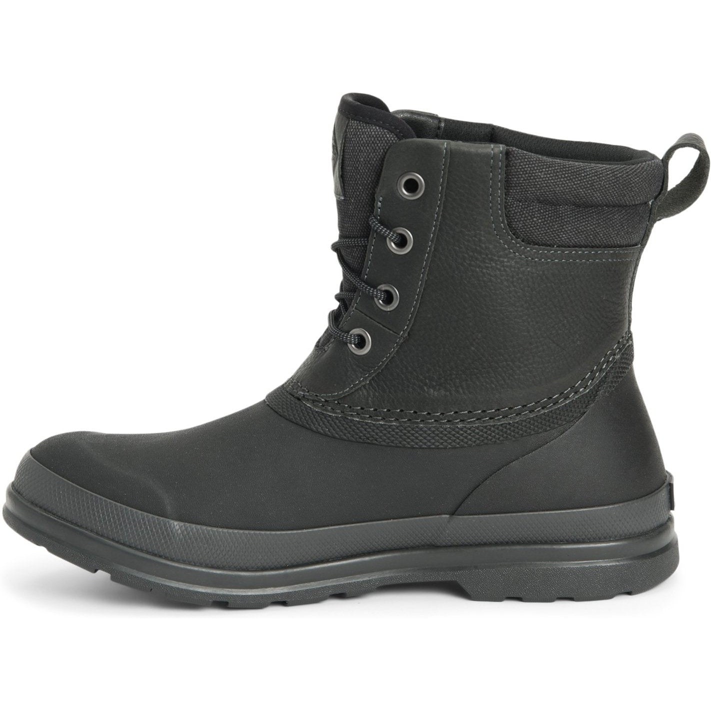 Muck Men's Originals Duck Lace Waterproof Outdoor Boot - Black - ODL-000 - Overlook Boots