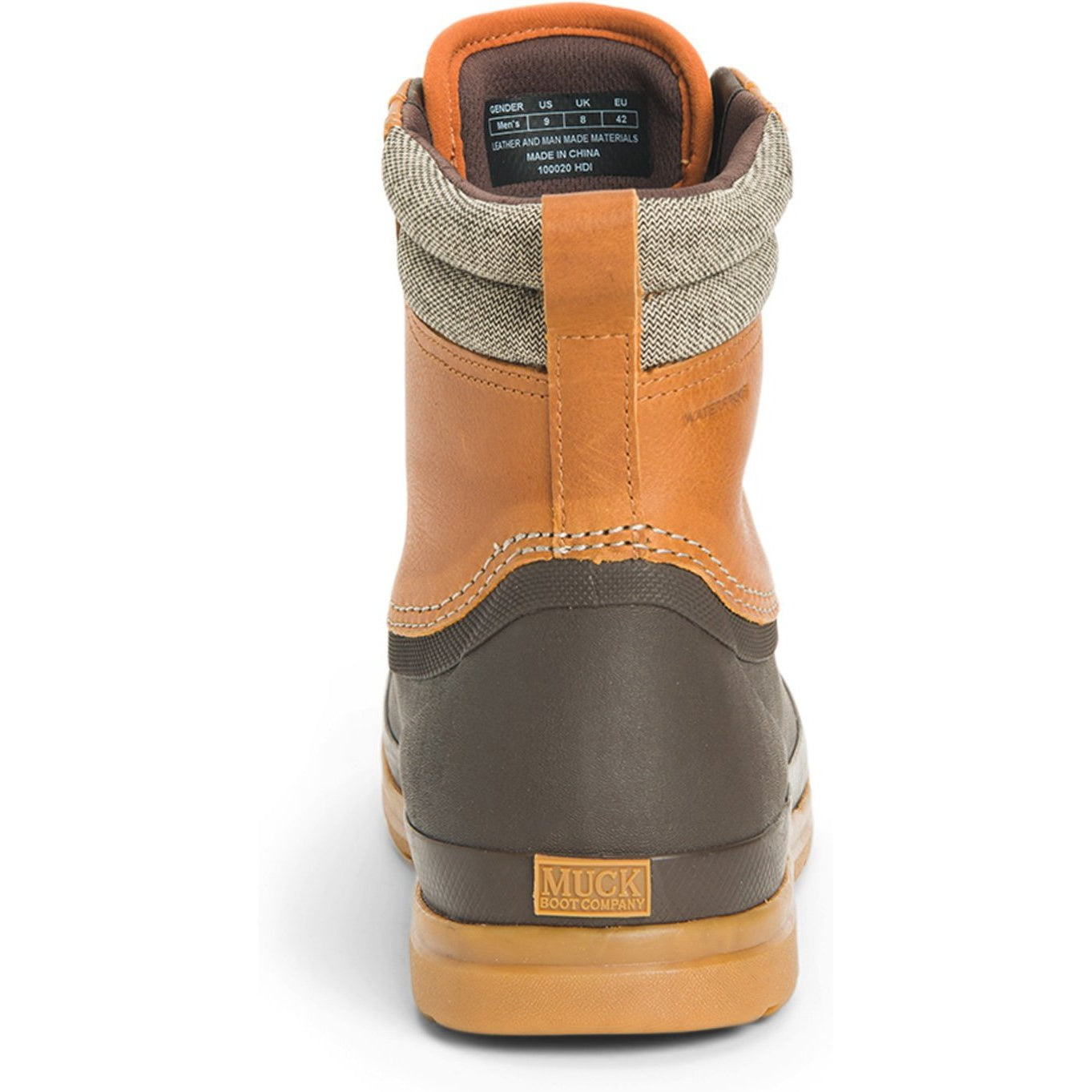 Muck Men's Originals Duck Lace Waterproof Outdoor Boot - Tan - ODL-902 - Overlook Boots