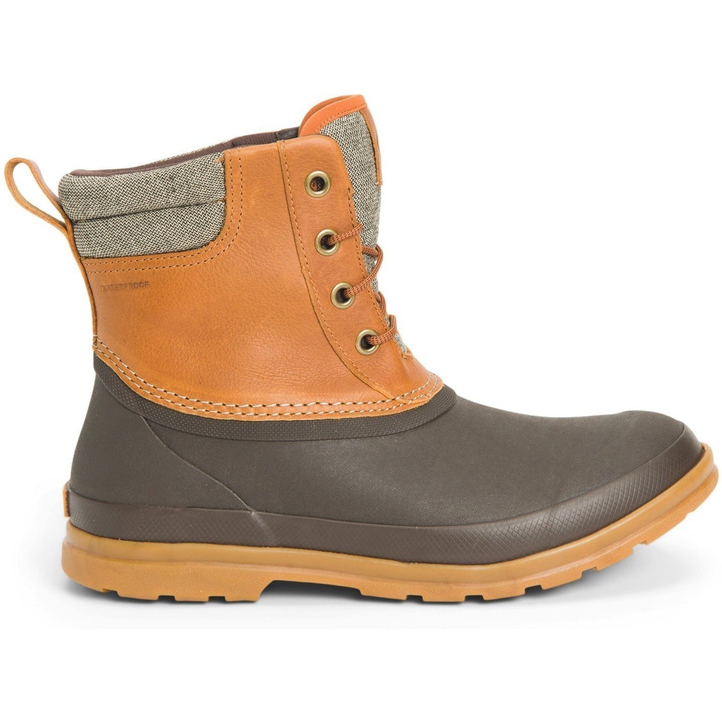 Muck Men's Originals Duck Lace Waterproof Outdoor Boot - Tan - ODL-902 - Overlook Boots