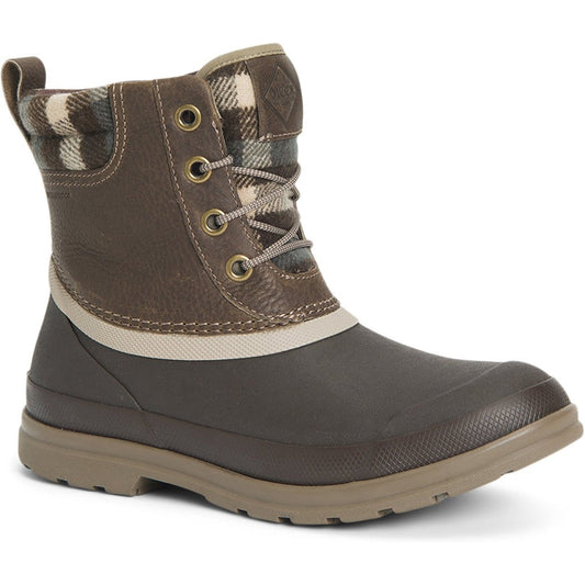 Muck Women's Originals Duck Lace Waterproof Outdoor Boot- Brown- ODLW-109 11 / Brown - Overlook Boots