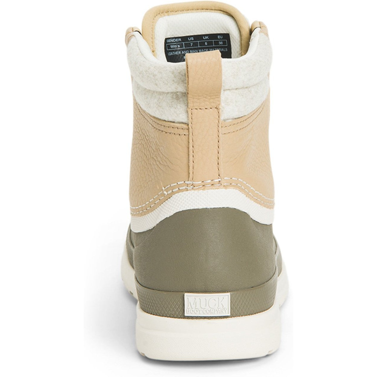 Muck Women's Originals Duck Lace Waterproof Outdoor Boot- Walnut- ODLW-901 - Overlook Boots