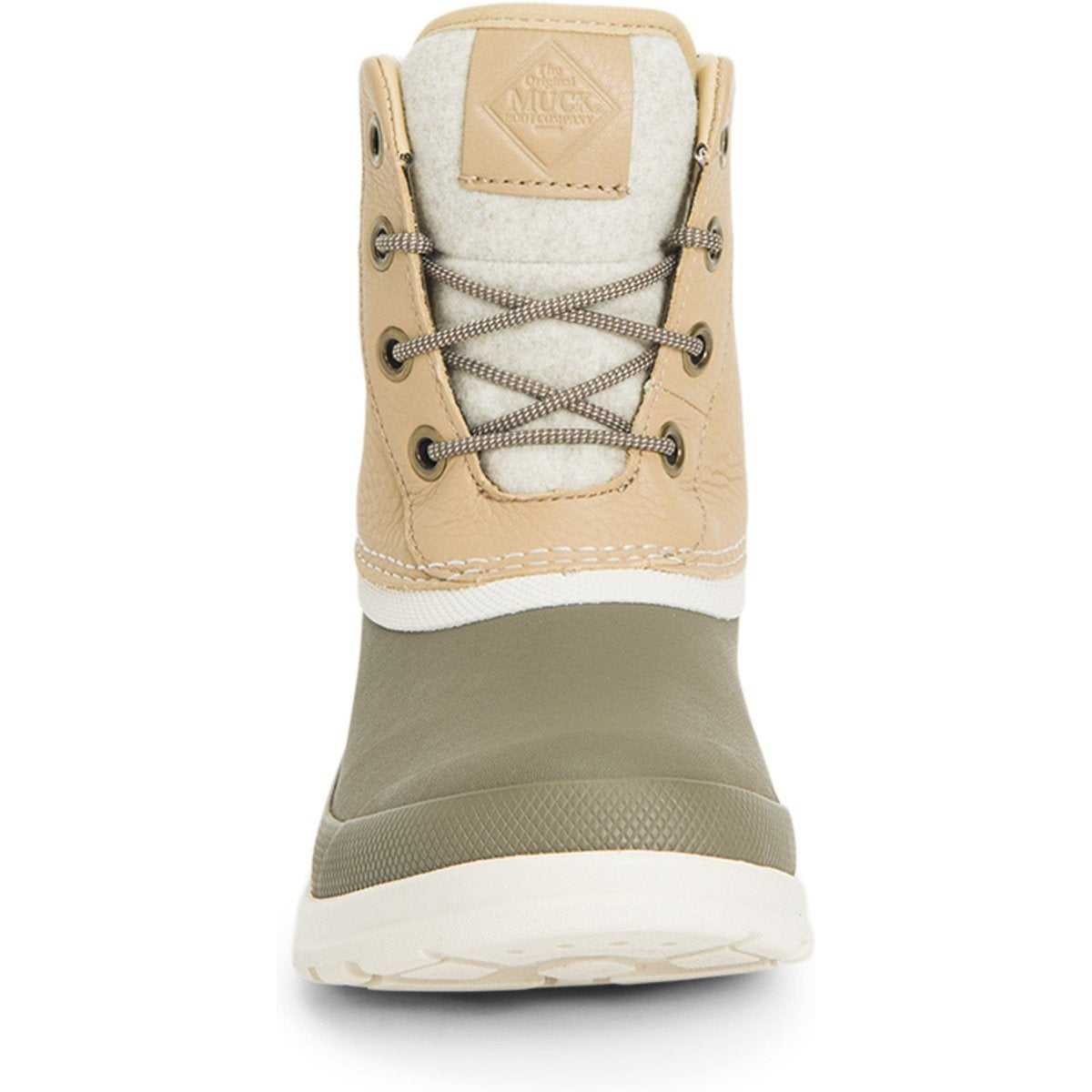 Muck Women's Originals Duck Lace Waterproof Outdoor Boot- Walnut- ODLW-901 - Overlook Boots