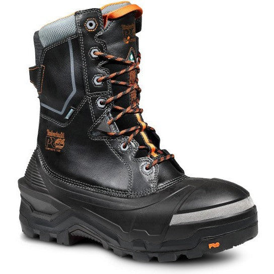 Timberland Pro Men's Pac Max 10" Composite Toe Waterproof Puncture Resistant Work Boot- Black- TB1A5QXJ001 - Overlook Boots