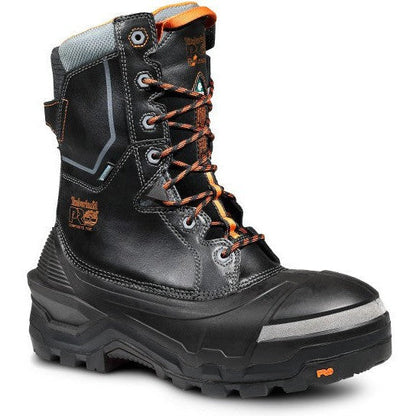 Timberland Pro Men's Pac Max 10" Composite Toe Waterproof Puncture Resistant Work Boot- Black- TB1A5QXJ001 - Overlook Boots