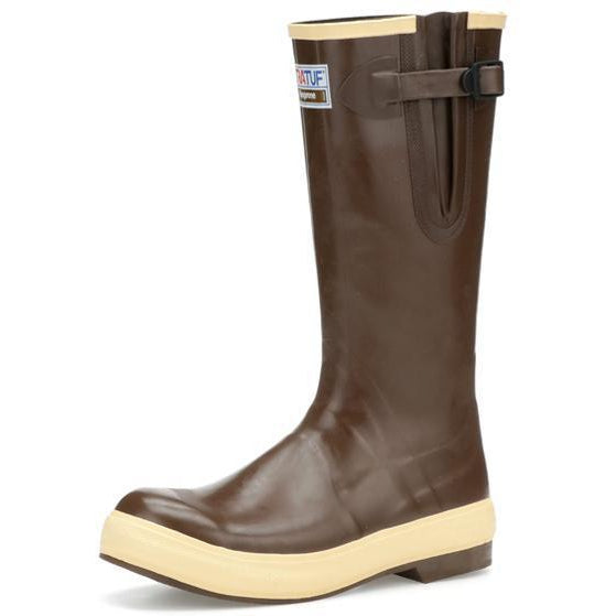 Xtratuf Men's 15" Wide Calf Legacy Waterproof Rubber Work Boot - Copper - 22279G - Overlook Boots