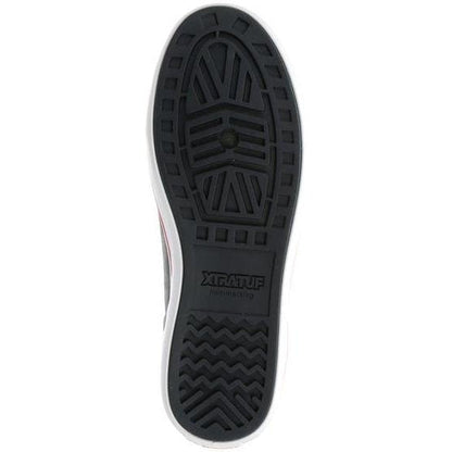 Xtratuf Men's 6" Ankle Deck Waterproof Boot - Navy / Red - 22733  - Overlook Boots